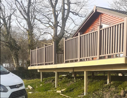Caravan decking service